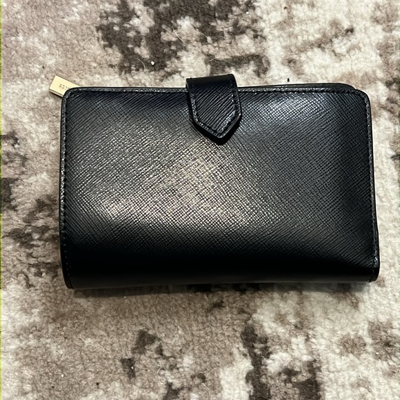 Kate Spade black golden hardware wallet - Picture 2 of 4